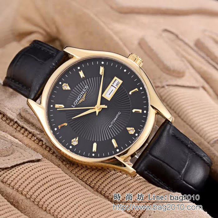LONGINES浪琴 經典大三針 全自動機械 精品男士腕表 WSS0009